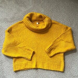 Pilcro for Anthropologie cozy cowl neck sweater